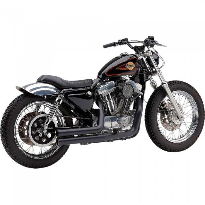 [해외]COBRA Speedster 909 Harley Davidson 6701B 비인증된 완전 배기 시스템 9138835719 Matt Black