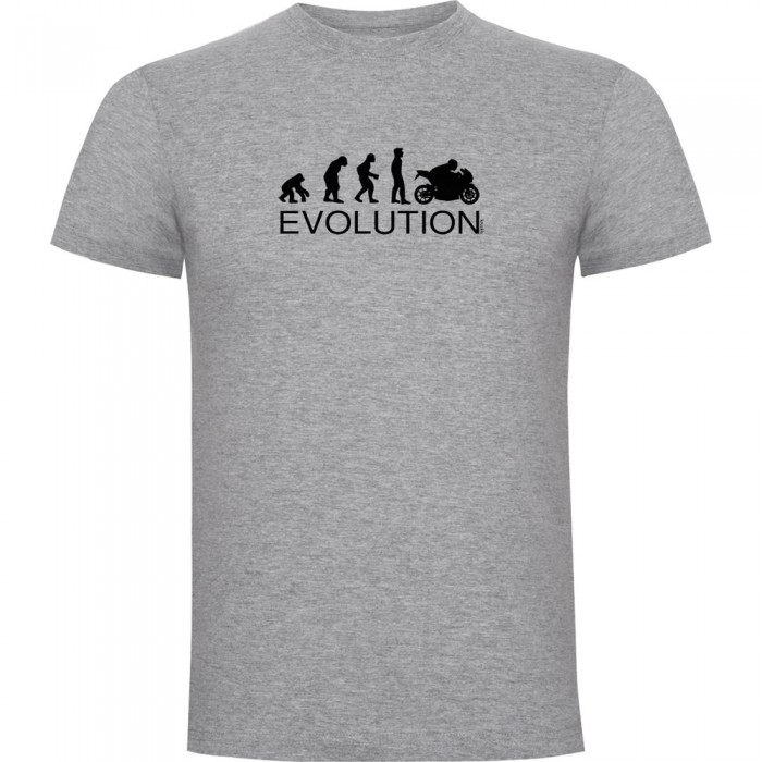 [해외]KRUSKIS Evolution Motard 반팔 티셔츠 9139292033 Heather Grey