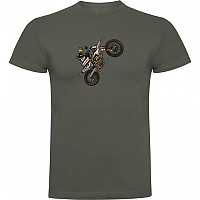 [해외]KRUSKIS 반팔 티셔츠 Motocross 9139292542 Dark Army Green
