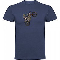 [해외]KRUSKIS 반팔 티셔츠 Motocross 9139292544 Denim Blue