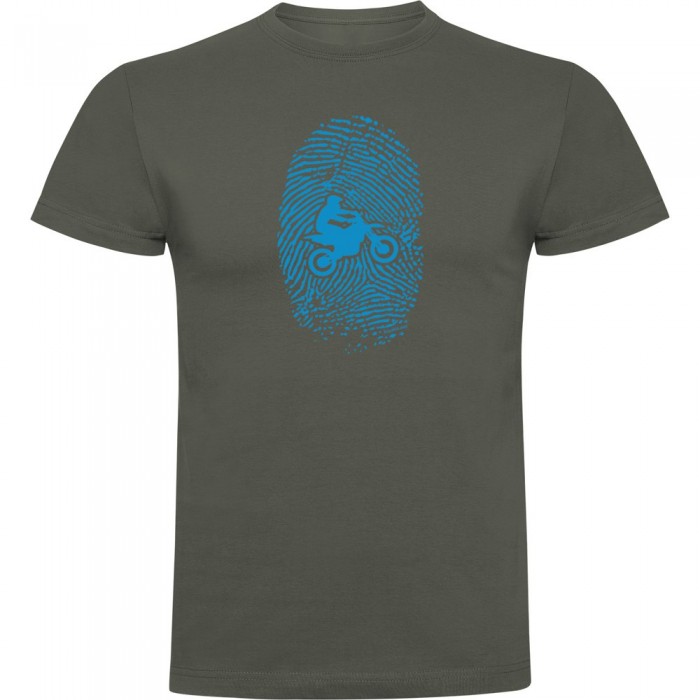 [해외]KRUSKIS Off 로드 Fingerprint 반팔 티셔츠 9139292630 Dark Army Green