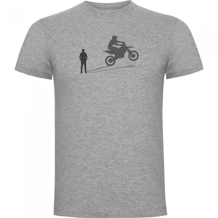 [해외]KRUSKIS Shadow Motocross 반팔 티셔츠 9139292821 Heather Grey