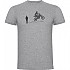 [해외]KRUSKIS Shadow Motocross 반팔 티셔츠 9139292821 Heather Grey