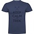 [해외]KRUSKIS Keep Calm And Trek 반팔 티셔츠 4139292468 Denim Blue