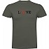 [해외]KRUSKIS Love 반팔 티셔츠 4139292511 Dark Army Green