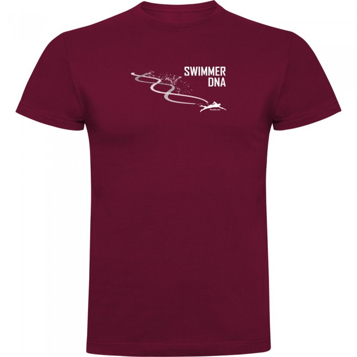 [해외]KRUSKIS Swimming DNA 반팔 티셔츠 6139293163 Dark Red