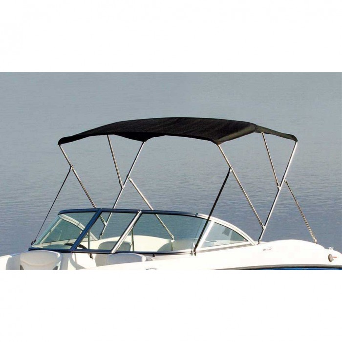 [해외]JOBE Boat Bimini Alu UV Coated Nylon Top 14136157633 Black