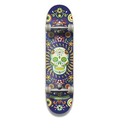 [해외]HYDROPONIC 스케이트보드 Mexican Collaboration 7.25´´ 14139288790 Navy Skull