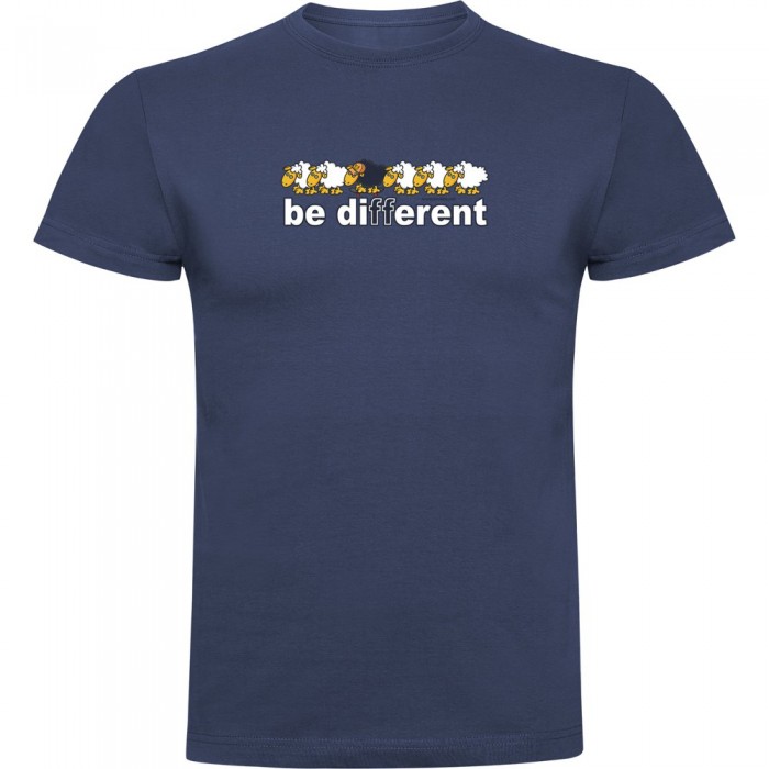 [해외]KRUSKIS Be Different Skate 반팔 티셔츠 14139291660 Denim Blue