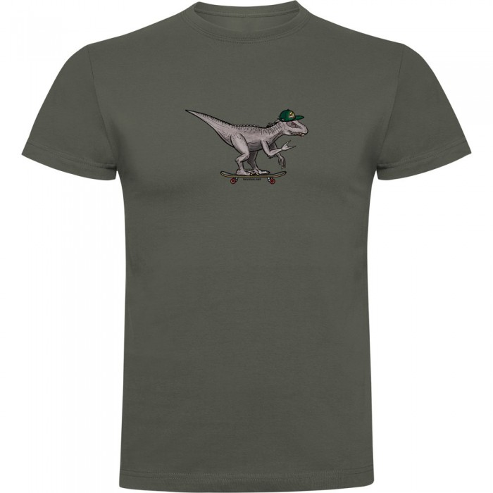 [해외]KRUSKIS Dino Skate 반팔 티셔츠 14139291930 Dark Army Green