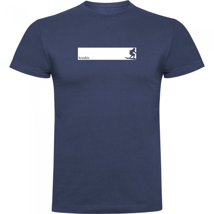 [해외]KRUSKIS 프레임 Surf 반팔 티셔츠 14139292212 Denim Blue