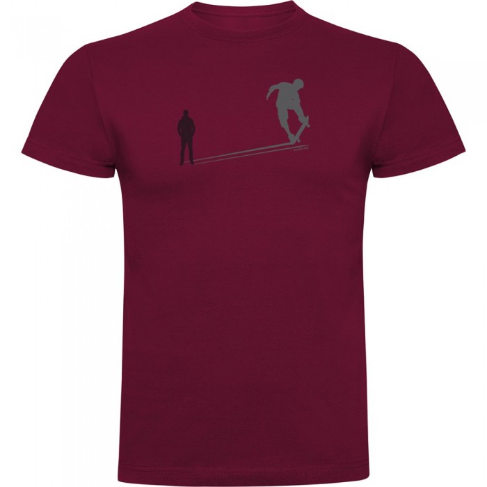 [해외]KRUSKIS 반팔 티셔츠 Shadow Skate 14139292843 Dark Red