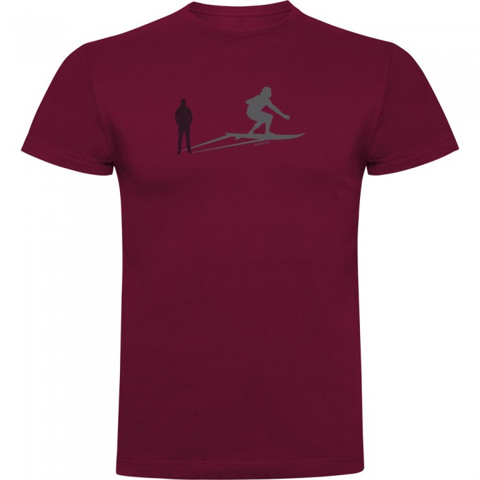 [해외]KRUSKIS 반팔 티셔츠 Shadow Surf 14139292859 Dark Red