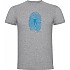 [해외]KRUSKIS Skateboarder Fingerprint 반팔 티셔츠 14139292913 Heather Grey