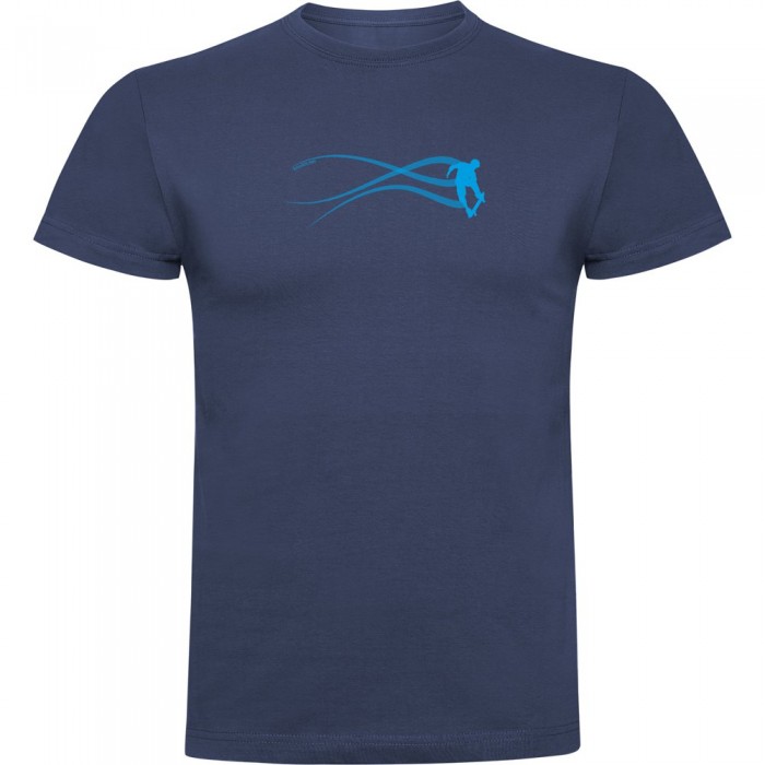 [해외]KRUSKIS Stella Skate 반팔 티셔츠 14139293076 Denim Blue
