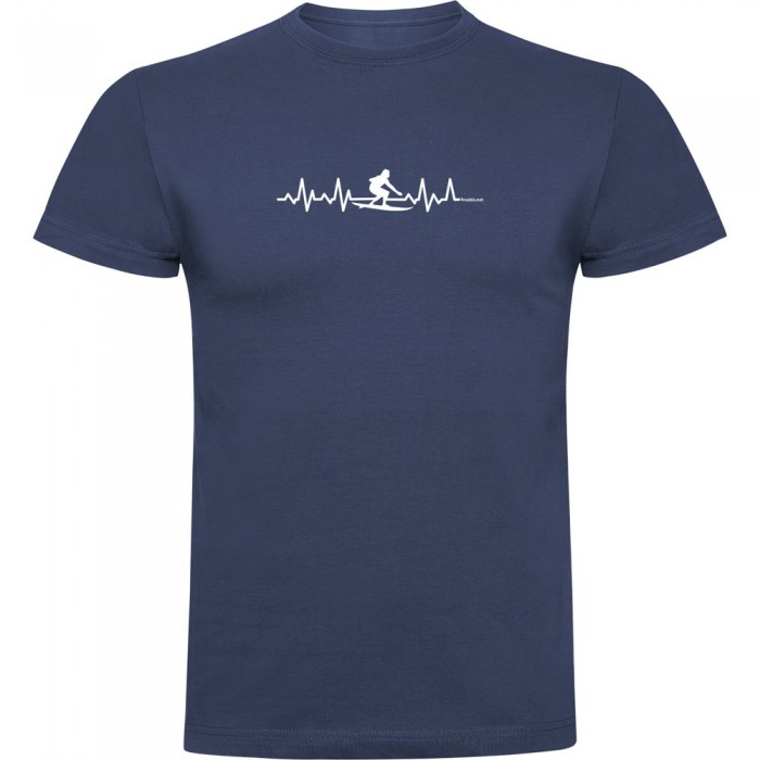 [해외]KRUSKIS Surf Heartbeat 반팔 티셔츠 14139293136 Denim Blue