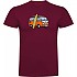 [해외]KRUSKIS Surf Hippie Van Surf 반팔 티셔츠 14139293139 Dark Red