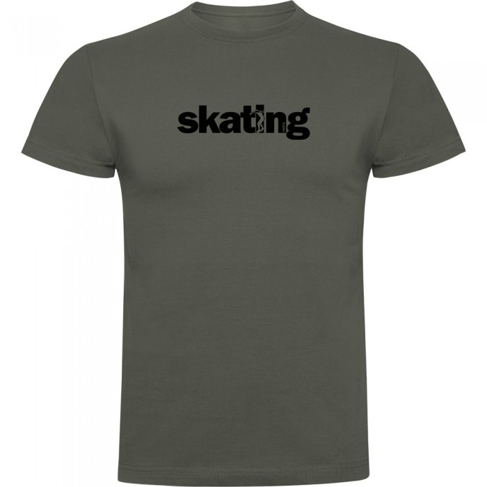 [해외]KRUSKIS Word Skating 반팔 티셔츠 14139293302 Dark Army Green