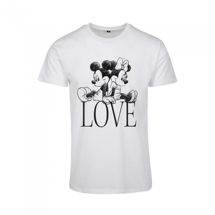 [해외]URBAN CLASSICS Minnie Loves Mickey 반팔 티셔츠 138452932 White