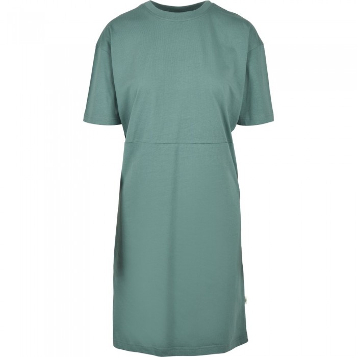 [해외]URBAN CLASSICS Dress Organic Oversized Slit Gt 반팔 티셔츠 138556507 Green