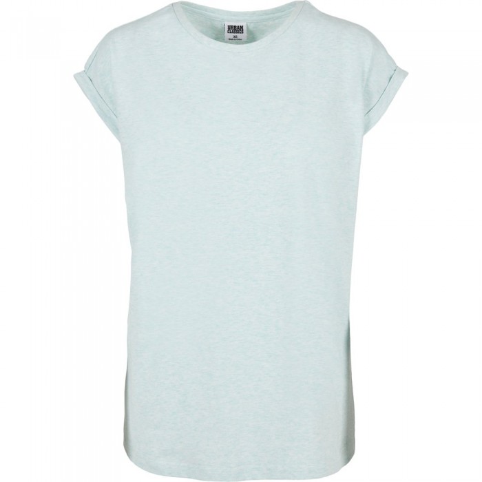 [해외]URBAN CLASSICS Color Melange Extended Shoulder 티셔츠 138556980 Light Blue