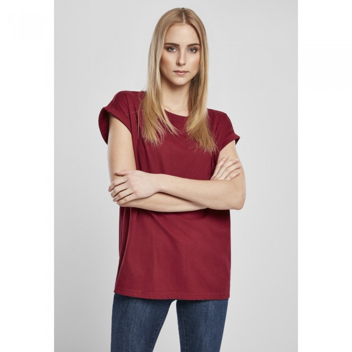 [해외]URBAN CLASSICS Organic Extended Shoulder 티셔츠 138557061 Bordeaux