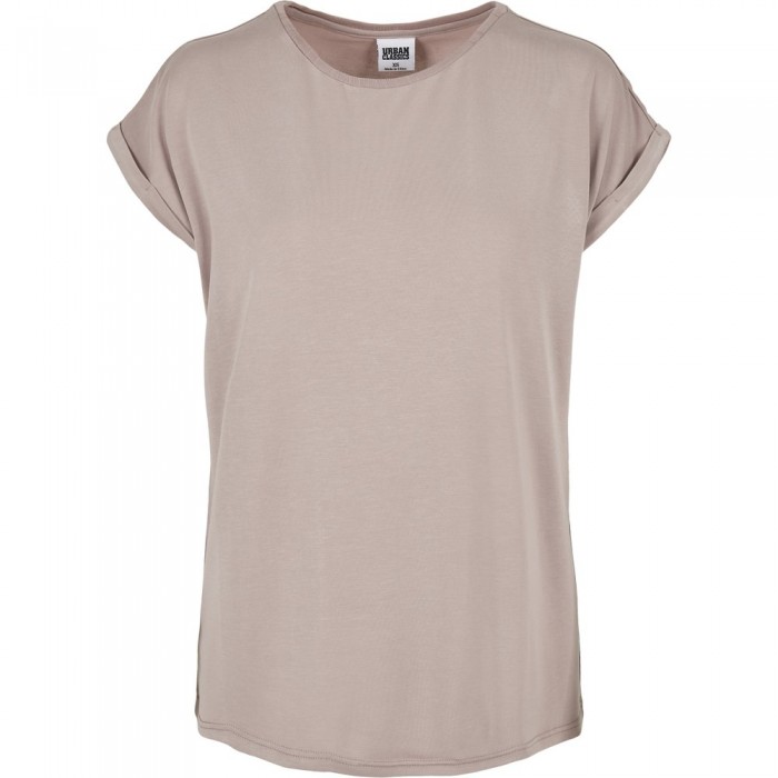 [해외]URBAN CLASSICS Modal Extended Shoulder 반팔 티셔츠 138610425 Pink