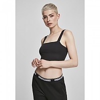 [해외]URBAN CLASSICS Top Crop Top 반팔 티셔츠 138684842 Black Anthracite