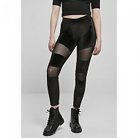 [해외]URBAN CLASSICS 빅 레깅스 Velvet 테크 Mesh 138557687 Black