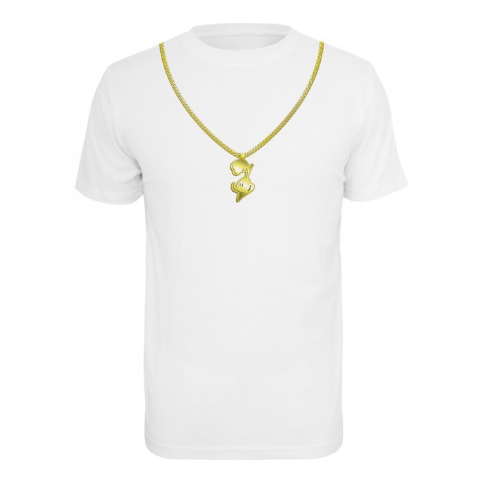 [해외]URBAN CLASSICS 로드runner Chain 티셔츠 138558752 White