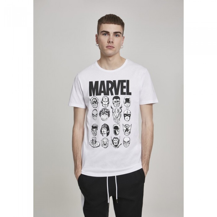 [해외]URBAN CLASSICS Marvel Crew 티셔츠 138558781 White