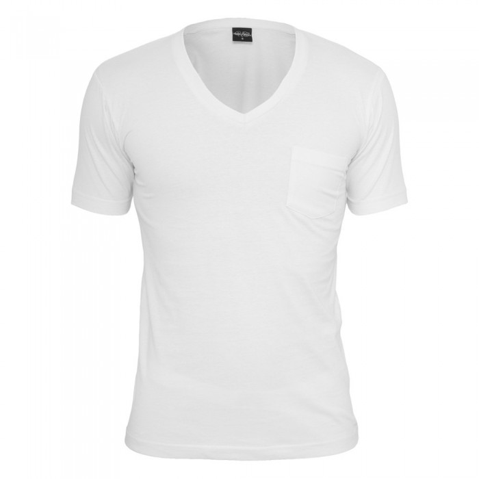[해외]URBAN CLASSICS 티셔츠 V넥 포켓 2.0 138559437 White