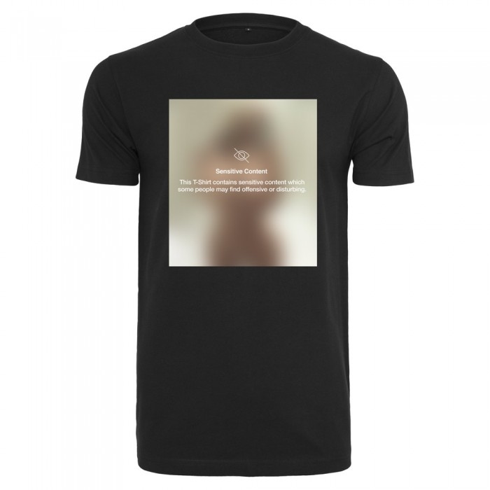 [해외]MISTER TEE Sensitive Content 티셔츠 138559882 Black