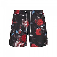 [해외]URBAN CLASSICS 수영 반바지 Pattern 138674417 Black / Red