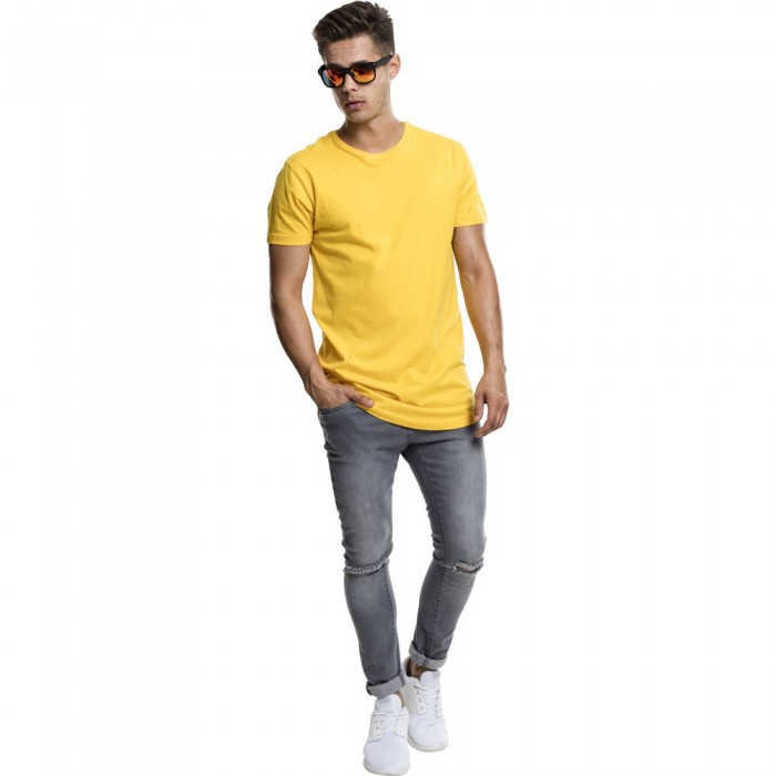 [해외]URBAN CLASSICS 티셔츠 모양이 긴 138679353 jaune