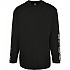 [해외]URBAN CLASSICS 큰 중국어 상징이 있는 긴팔 티셔츠 138680388 Black