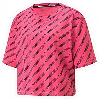 [해외]푸마 Favorite Aop Crop 티셔츠 6139002773 Sunset Pink