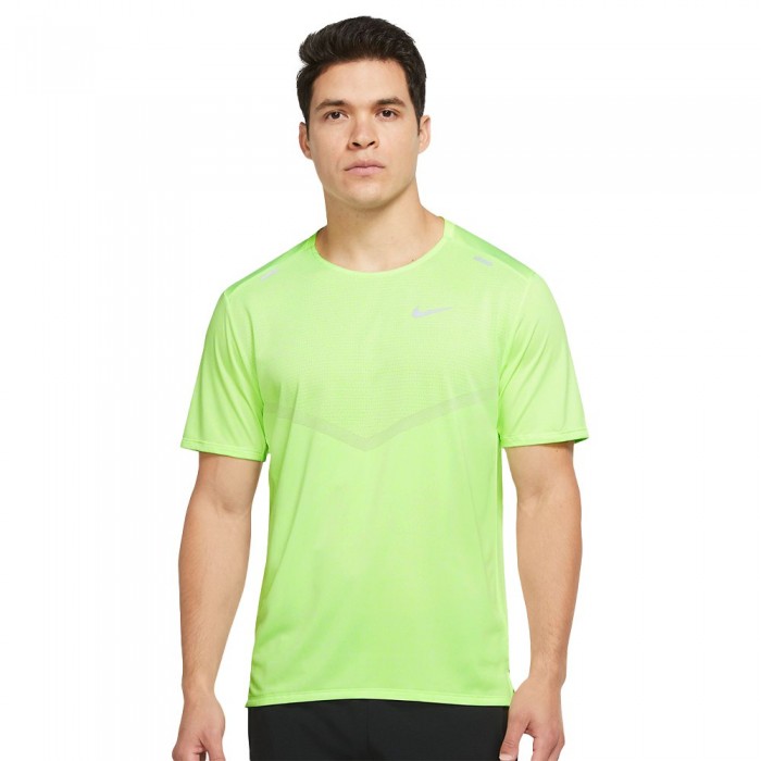 [해외]나이키 Dri Fit Rise 365 Short Sleeve T-Shirt 6138839026 Ghost Green / Htr / Reflective Silver