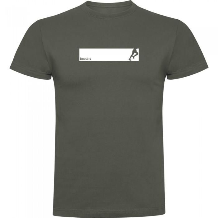 [해외]KRUSKIS 프레임 Run 반팔 티셔츠 6139292186 Dark Army Green