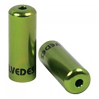 [해외]ELVEDES 알루미늄 기어 밀봉 페룰 Ø4.2 mm 10 단위 1138694381 Green