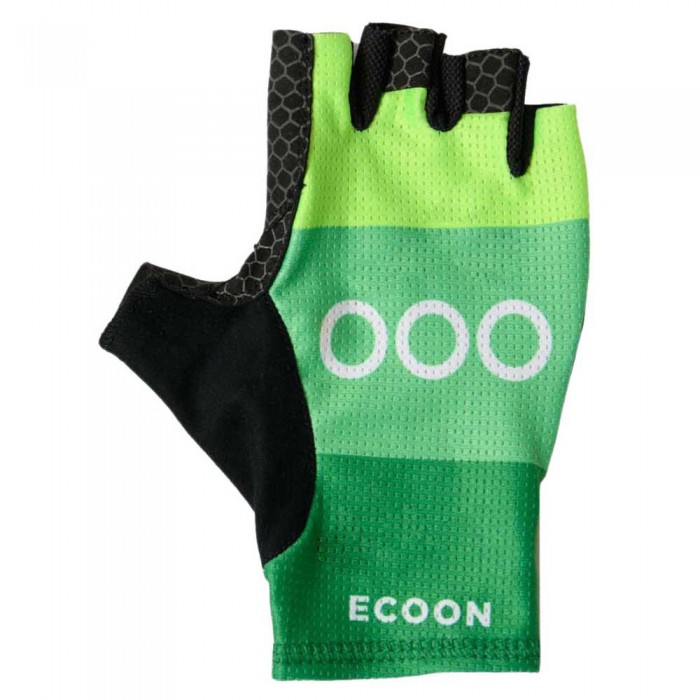 [해외]ECOON ECO170124 6 와이드 Stripes Big Icon 짧은 장갑 1138997164 Green