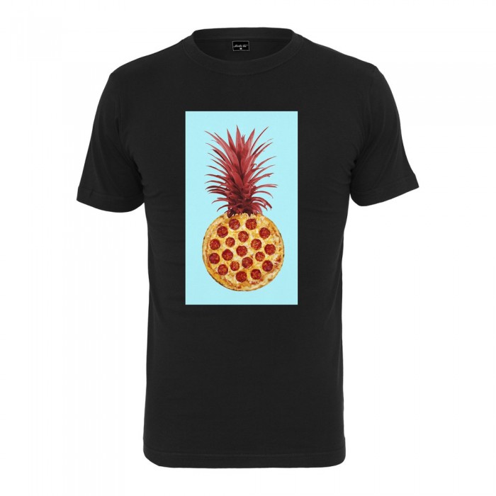 [해외]MISTER TEE Pizza Pineapple 티셔츠 138558876 Black