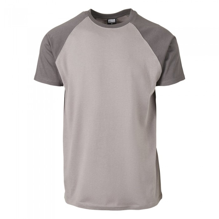 [해외]URBAN CLASSICS Raglan Contrast 티셔츠 138558916 Dark Gray / Black