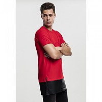 [해외]URBAN CLASSICS 긴 지퍼 티셔츠 138558950 Red / Black