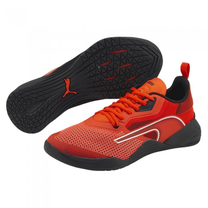[해외]푸마 Fuse 2.0 Running Shoes 6138522504 Cherry Tomato / Puma Black