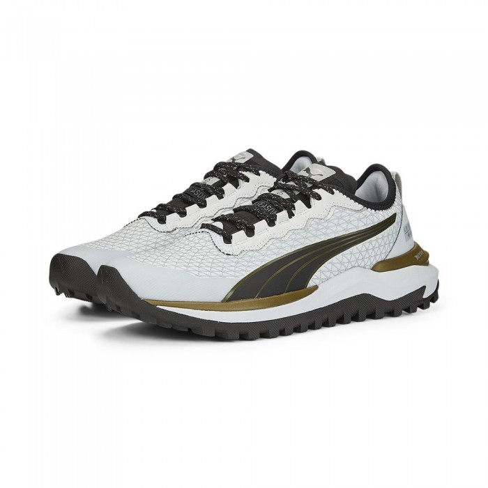 [해외]푸마 Voyage Nitro 2 Goretex Trail Running Shoes 6139004522 Platinum Gray / Puma Black / Salmon