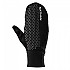 [해외]NATHAN HyperNight Reflective Convertible Mitt 장갑 6138800325 Mitt Black / Geo Print