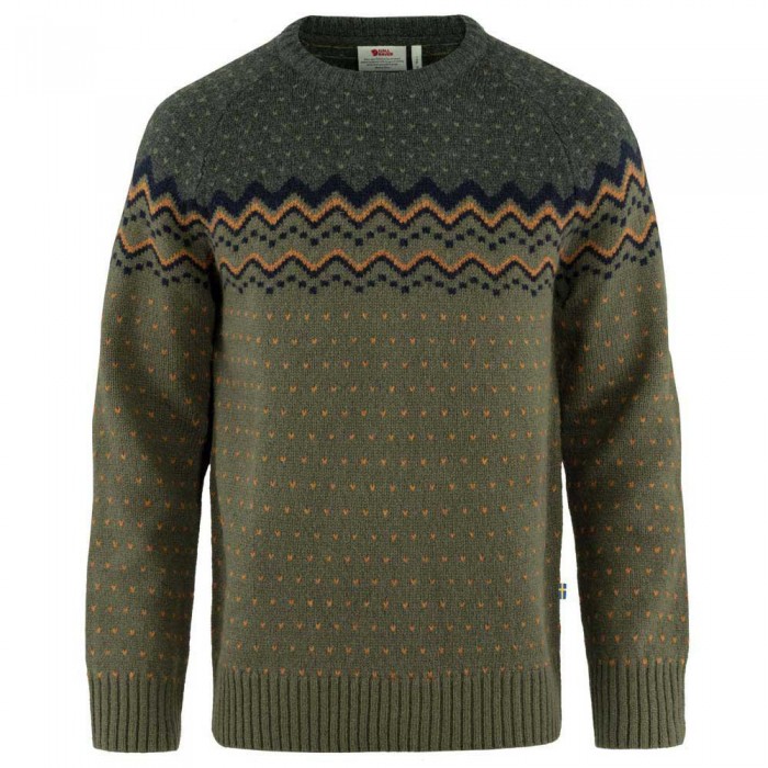 [해외]피엘라벤 ?vik Knit 스웨터 4139168654 Laurel Green / Deep Forest