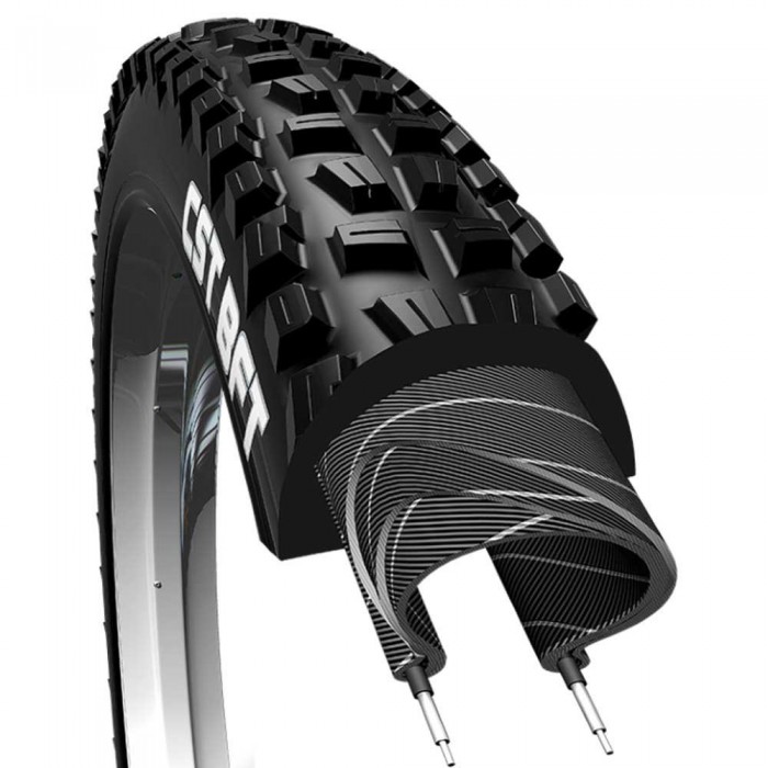 [해외]CST BFT C-1752 Dual EPS Tubeless 29´´ x 2.25 MTB 타이어 1138173283 Black