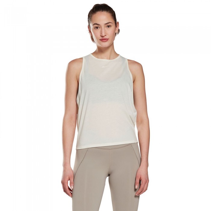 [해외]리복 Yoga 롱 민소매 티셔츠 7139008036 White